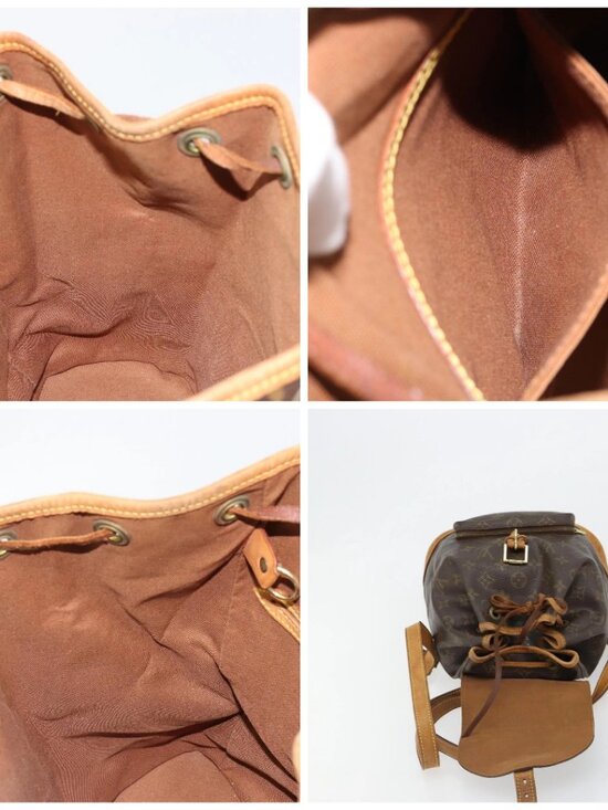 LOUIS VUITTON Monogram Montsouris PM Backpack M51137 LV Auth 185497 main image 7